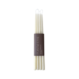 Thin Beeswax Candles, Set of Four