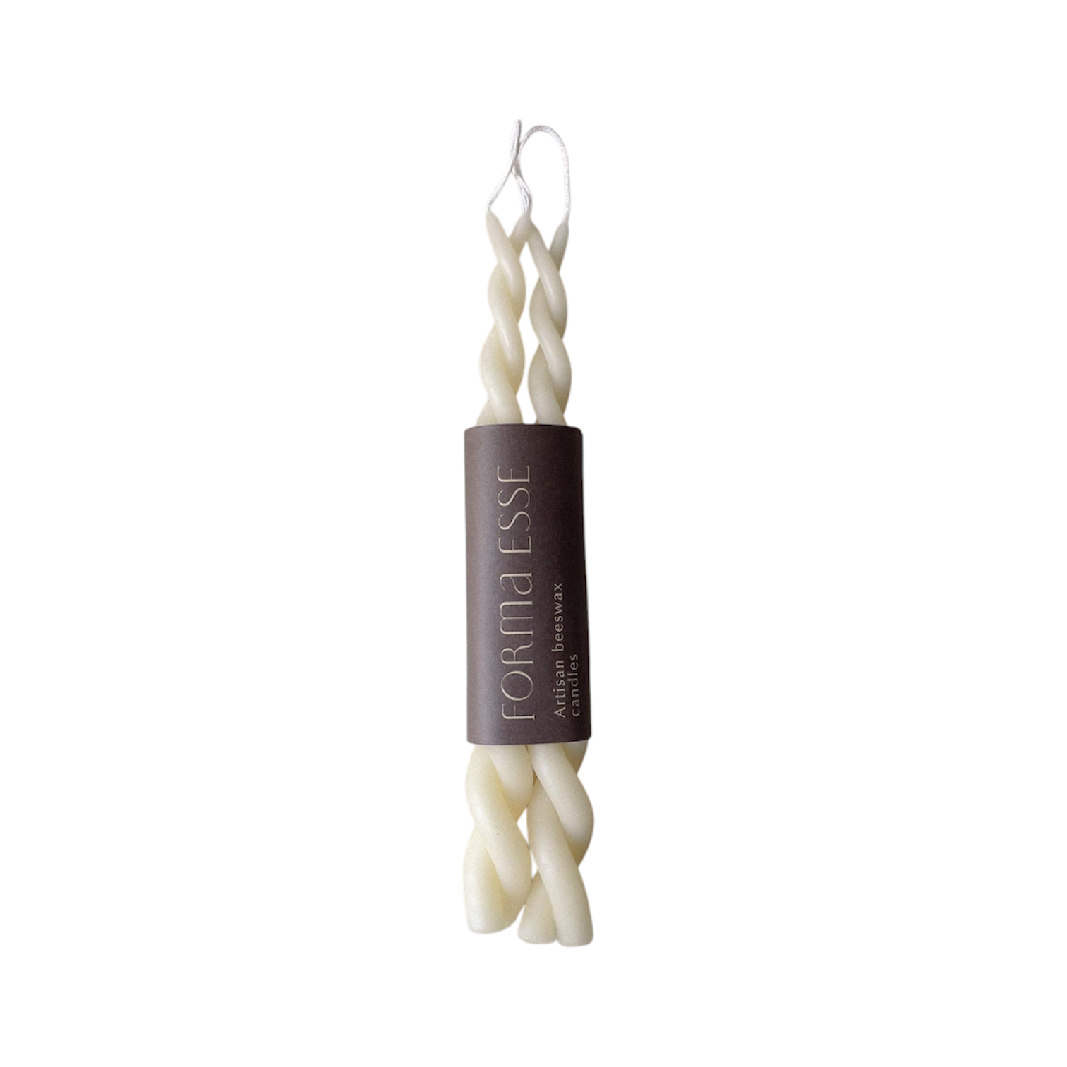 Twisted Beeswax Candles, Forma Esse