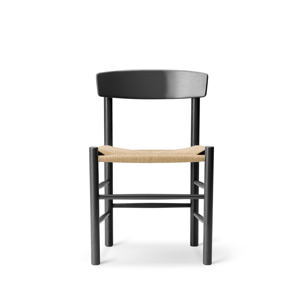 J39 Chair Beech Black Lacquered, Fredericia