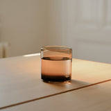 Hasami Glass Tumbler Amber, Hasami Porcelain Glassware