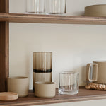 Hasami Glass Tumbler Clear, Hasami Porcelain Glassware