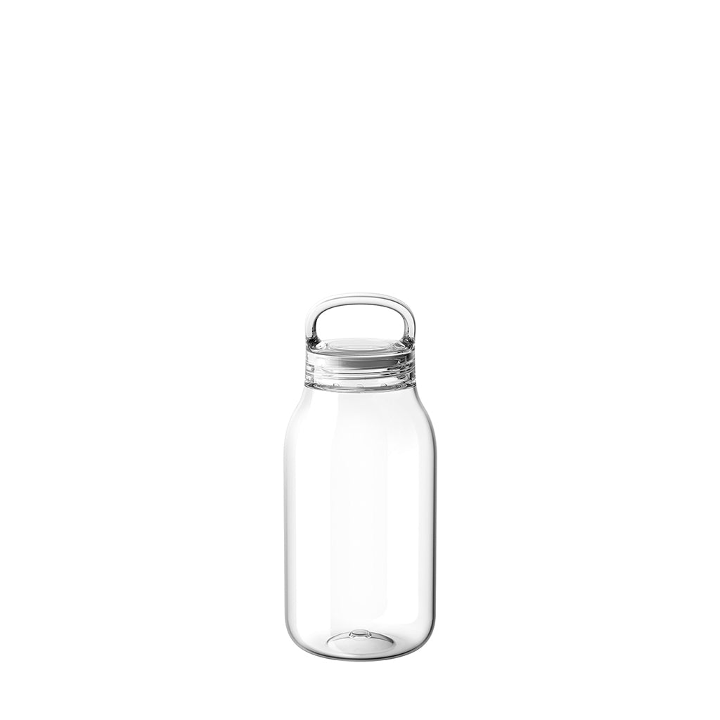 Water Bottle Clear 300ml, Kinto