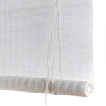 Striped Jute Blinds White, The Fine Store