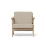 Block Lounge Chair Light Oak
