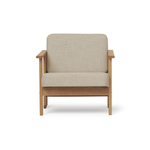 Block Lounge Chair Oak, Form & Refine