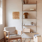 Block Lounge Chair Oak, Form & Refine