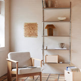 Block Lounge Chair Oak, Form & Refine