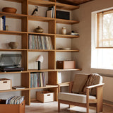 Block Lounge Chair Oak, Form & Refine