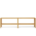 Leaf Shelf Double Low Oak, Form & Refine