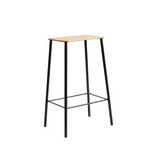 Adam Stool Black, Frama