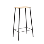 Adam Stool Black, Frama