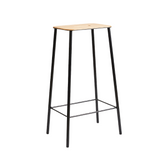 Adam Stool Black, Frama