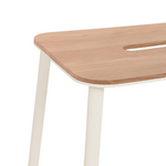Adam Stool Warm White, Frama