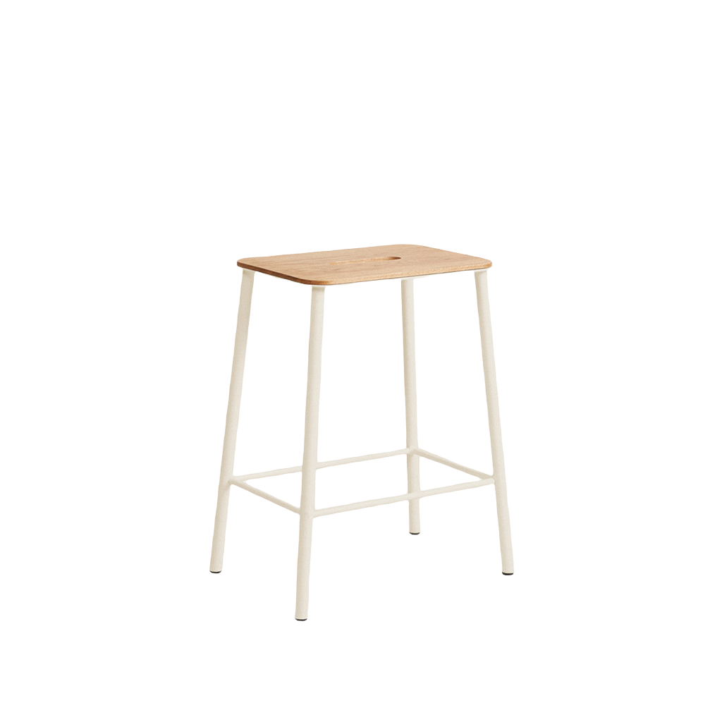 Adam Stool Warm White, Frama