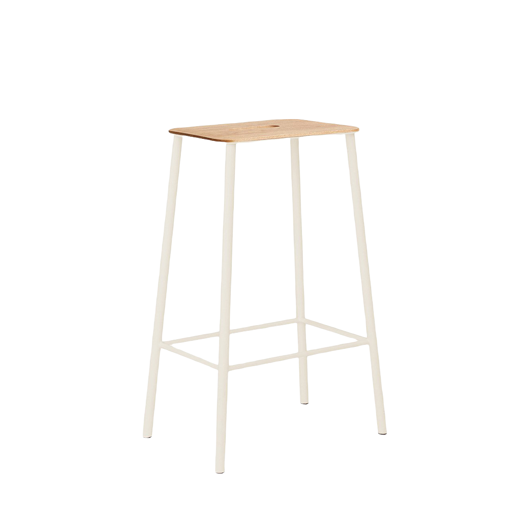 Adam Stool Warm White, Frama