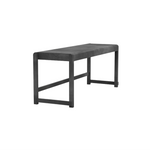 Bench 01 Ash Black, Frama