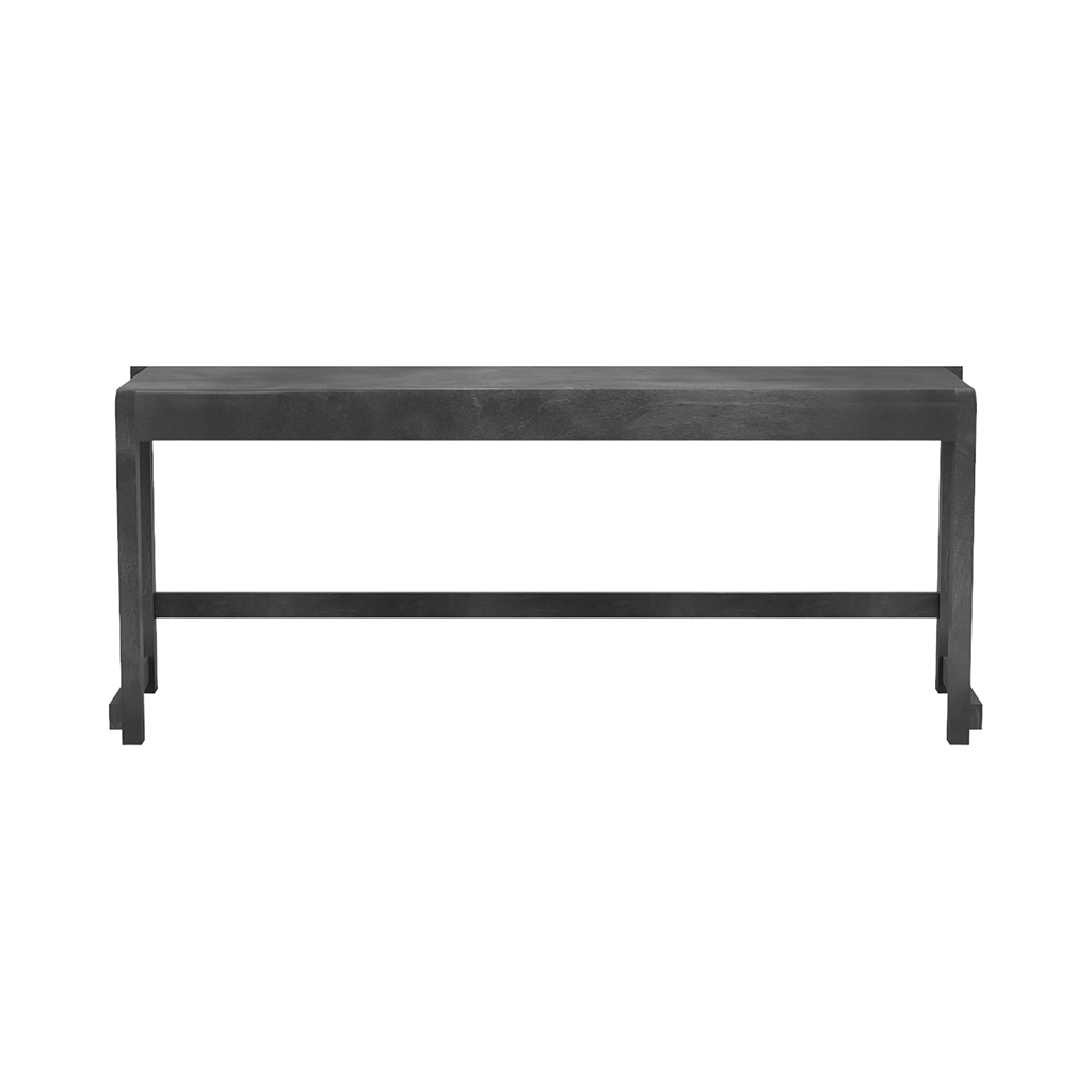 Bench 01 Ash Black, Frama