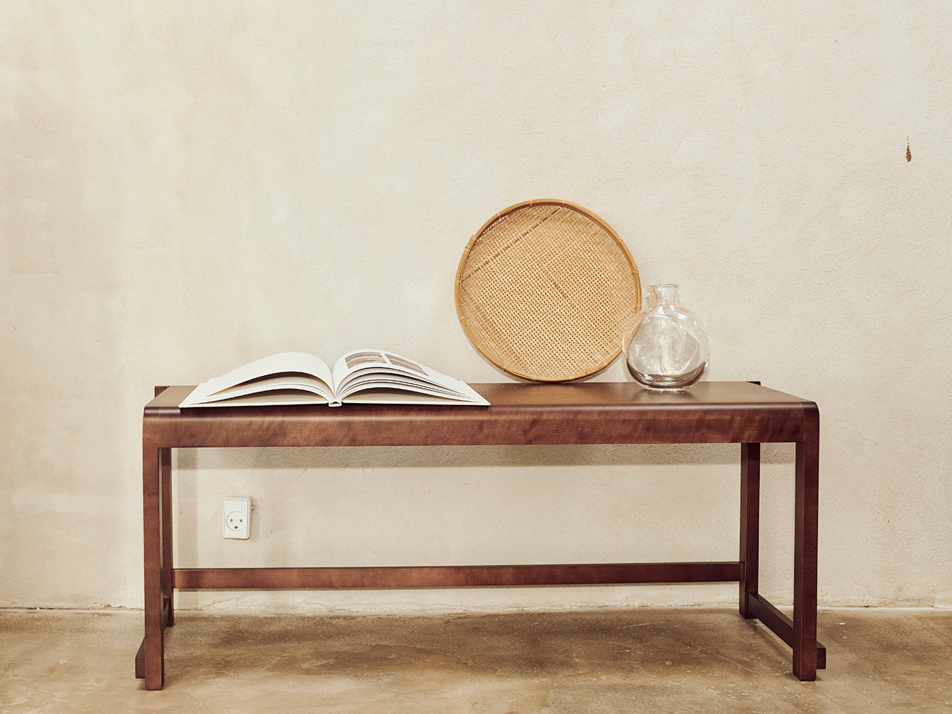 Bench 01 Dark Brown, Frama