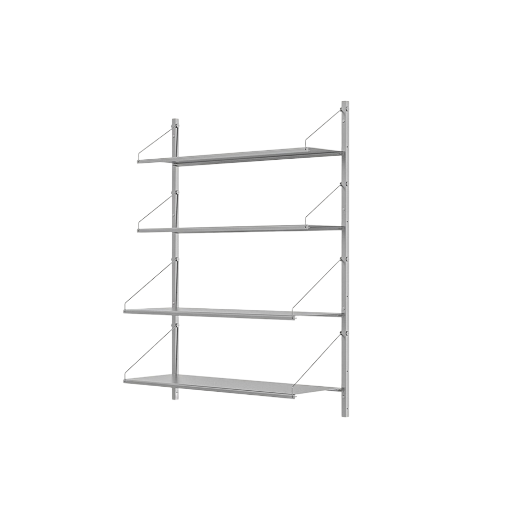 Shelf Library Steel Medium Single Section, Frama