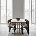 J39 Chair Beech Black Lacquered, Fredericia
