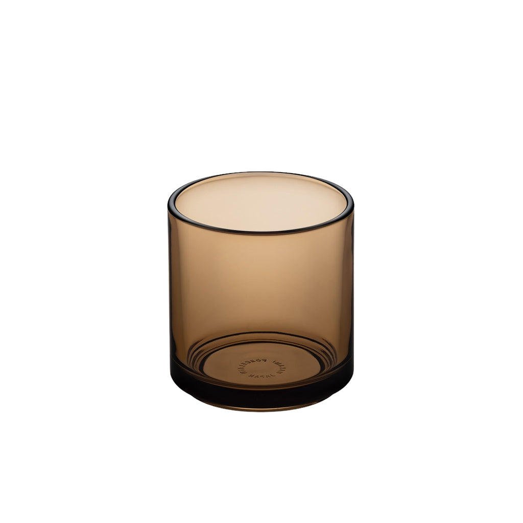 Hasami Glass Tumbler Amber, Hasami Porcelain Glassware