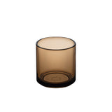 Hasami Glass Tumbler Amber, Hasami Porcelain Glassware