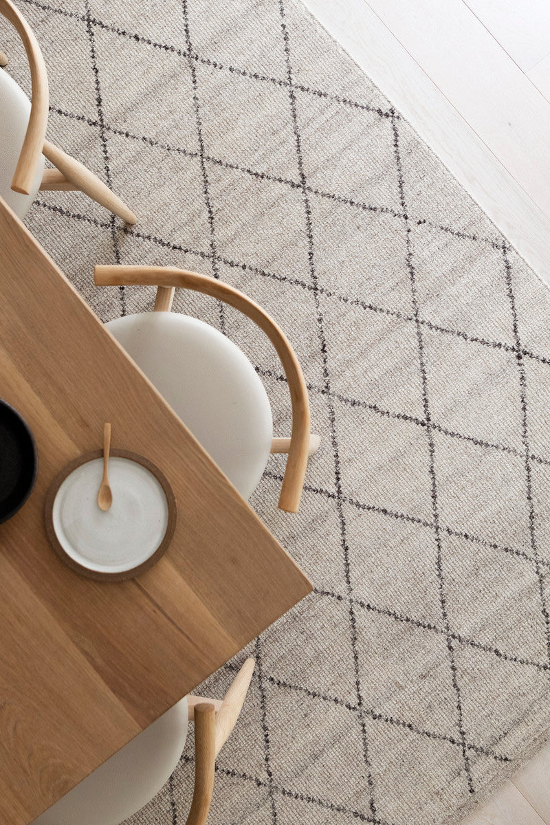 Berber Knot Atlas Rug Limestone, Armadillo&Co