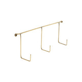 Brass Triple Hook, Fog Linen Work