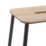 Adam Stool Oak Black, Frama Studio