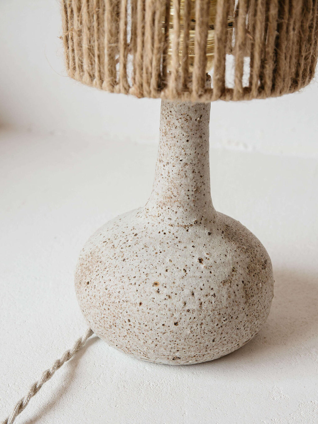 Lune Lamp Brut, Grès