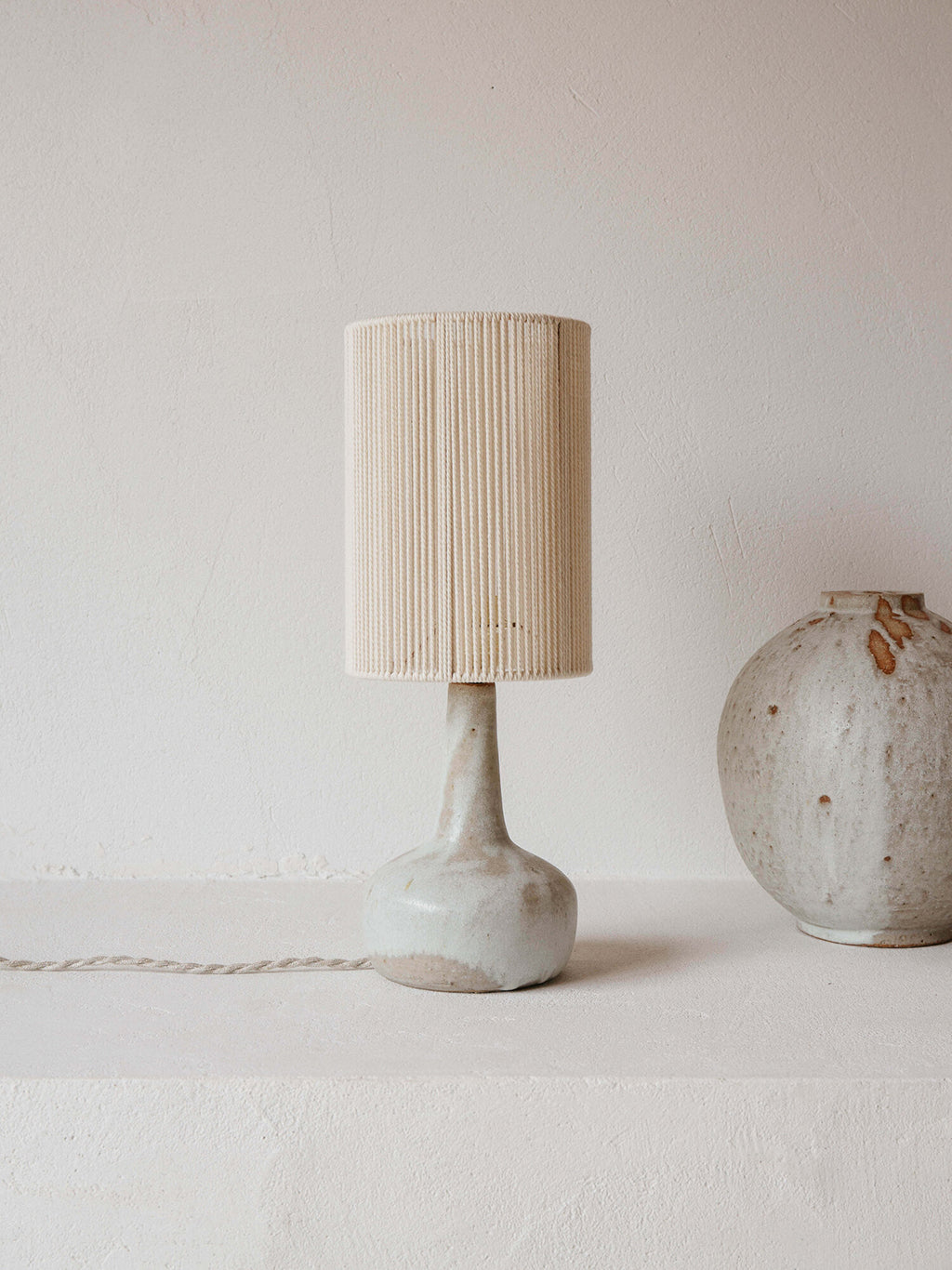 Lune Lamp Kaolin, Grès