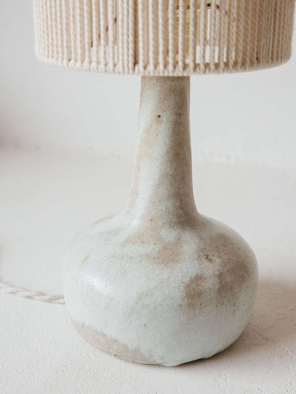 Lune Lamp Kaolin, Grès