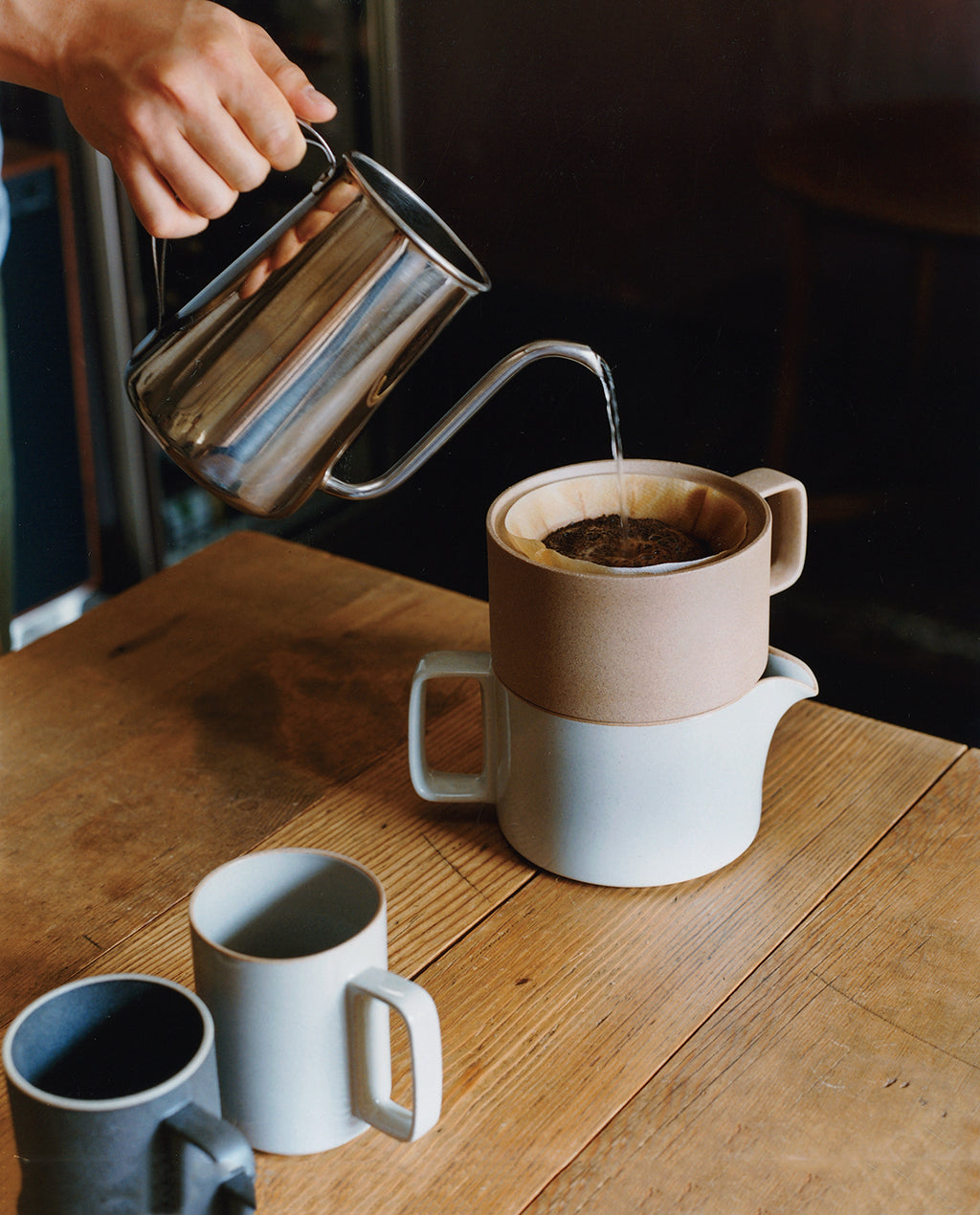 Hasami Mug Medium Black, Hasami Porcelain