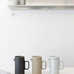 Hasami Tea Pot Tall Black, Hasami Porcelain