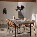 67 Dining Table Off White Linoleum, Labofa