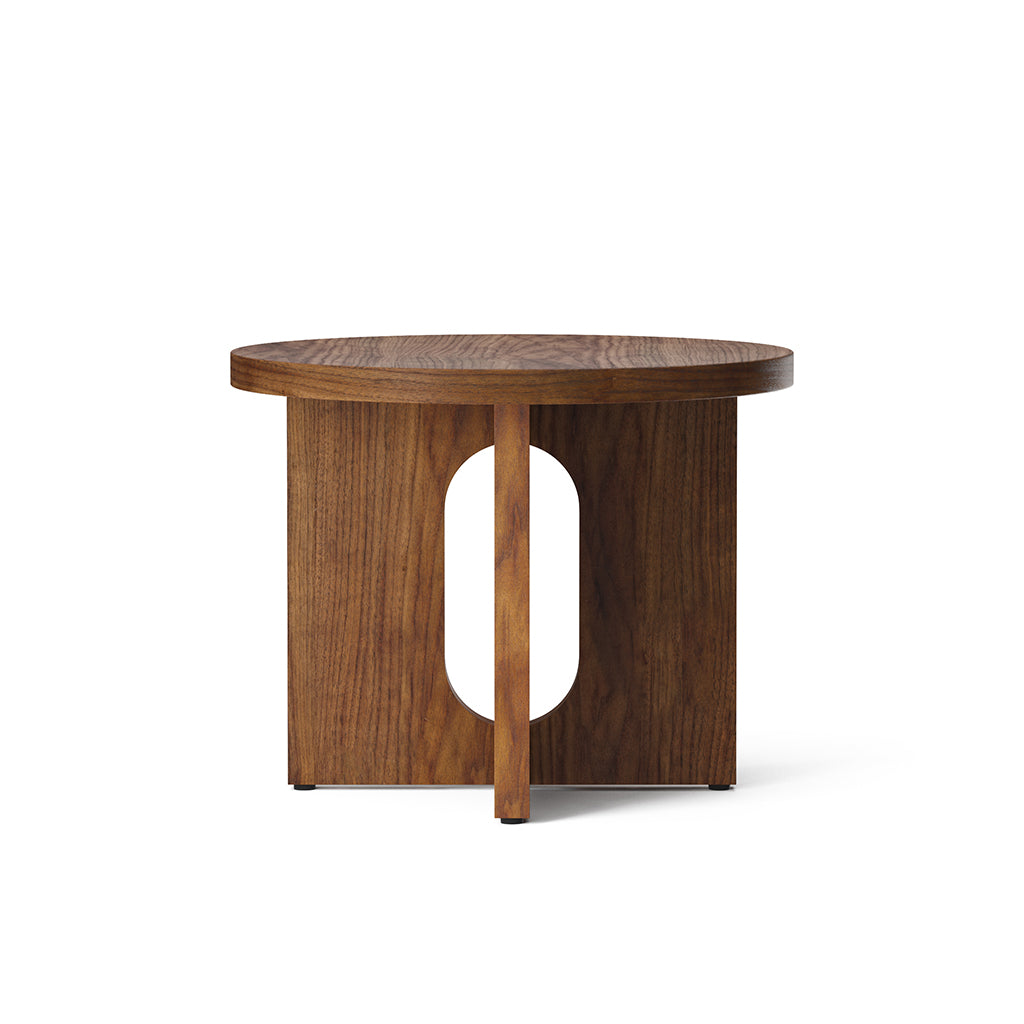 Androgyne Side Table Walnut, Menu