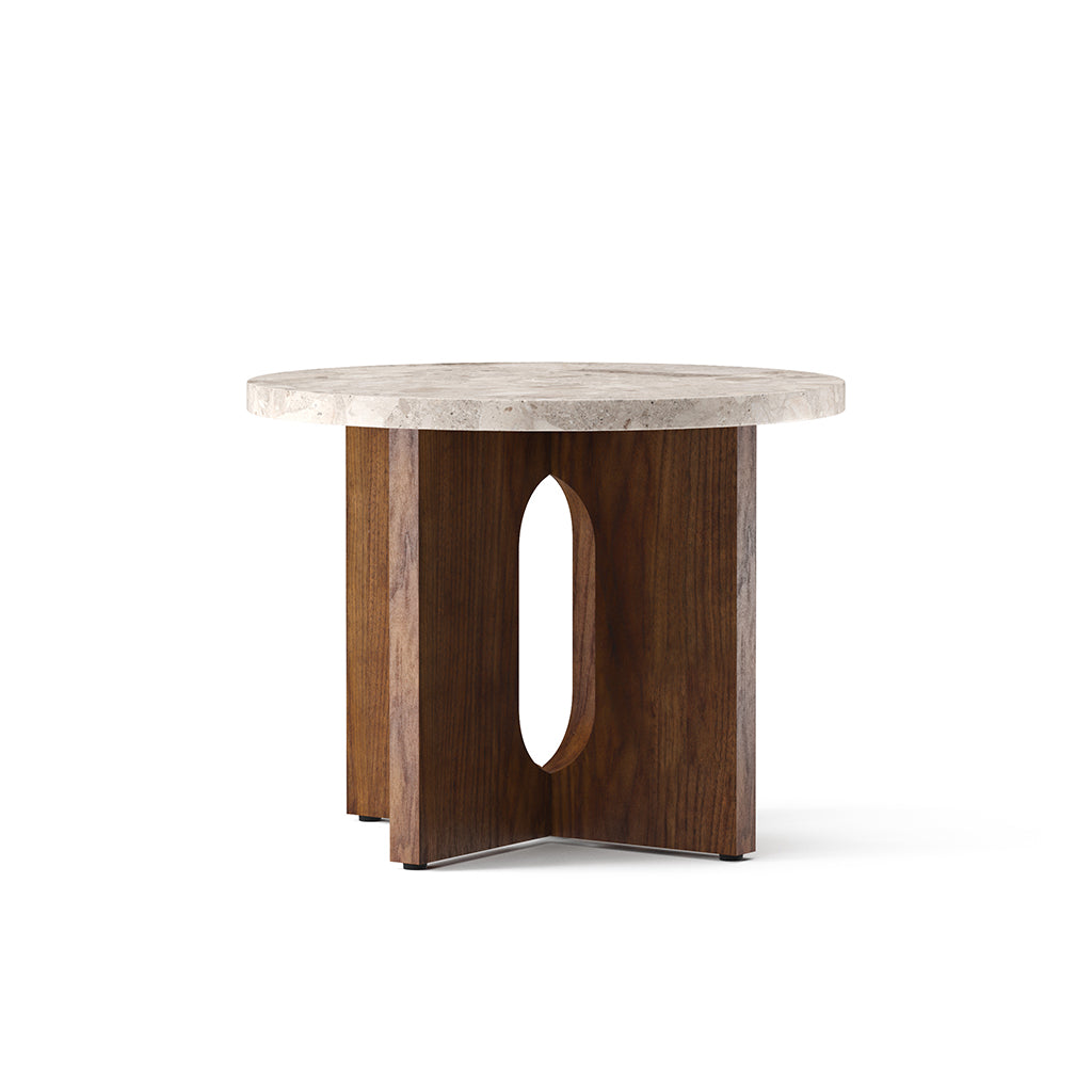 Androgyne Side Table Walnut, Menu