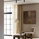 Brasilia Lounge Chair Dark Stained Oak Bouclé 02, Menu