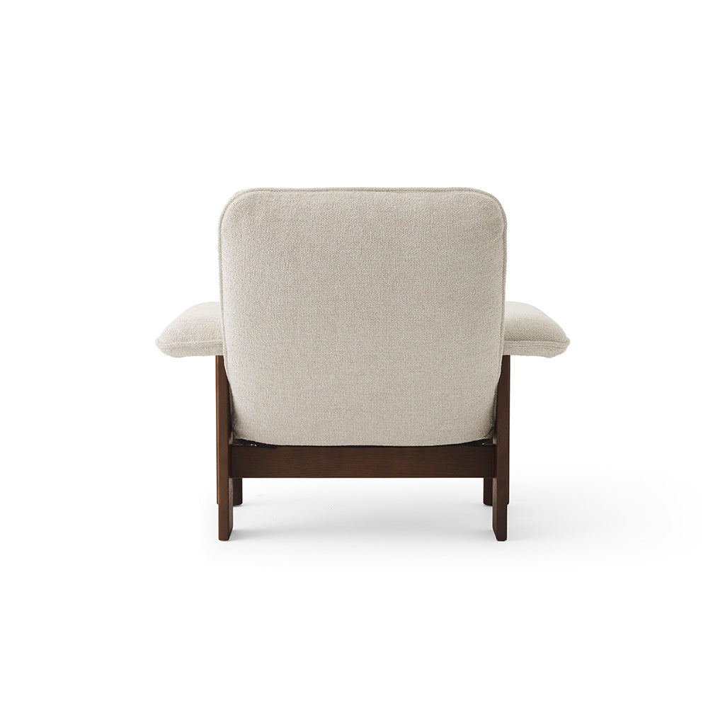 Brasilia Lounge Chair Dark Stained Oak Moss 011, Menu