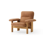 Brasilia Lounge Chair Oak Dunes Cognac 21004, Menu