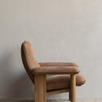 Brasilia Lounge Chair Oak Dunes Cognac 21004, Menu