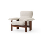 Brasilia Lounge Chair Walnut Moss 011, Menu