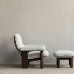Brasilia Lounge Chair Walnut Moss 011, Menu