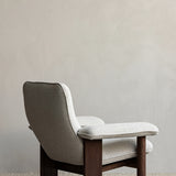 Brasilia Lounge Chair Walnut Moss 011, Menu