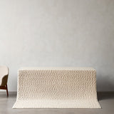Gravel Rug Ivory, Menu
