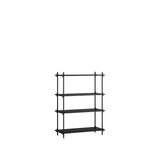 Moebe Shelving System Black 02