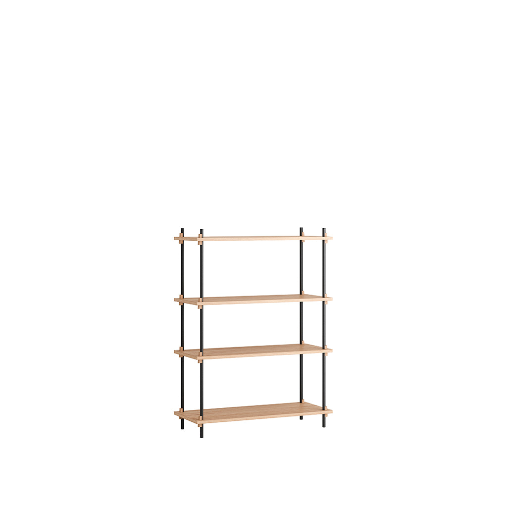 Moebe Shelving System Oak With Black 02