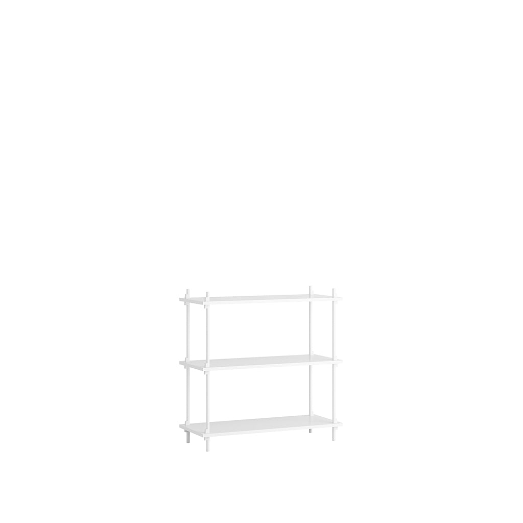Moebe Shelving System White Set 01