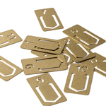 Brass Number Clips, Traveler's Company