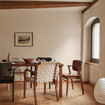 Aalto Table Rectangular Stained Walnut, Artek